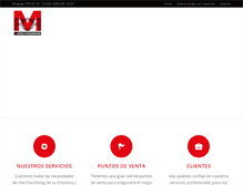 Tablet Screenshot of merchandising.com.uy